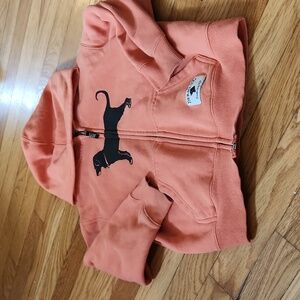 Black Dog Full Zip Hoodie